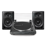 Bundle H Starter 1 Bundle - Audio Technica AT-LP60X & Pioneer DM40 Speakers