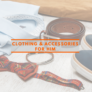 Clothing and accessories gifts for him