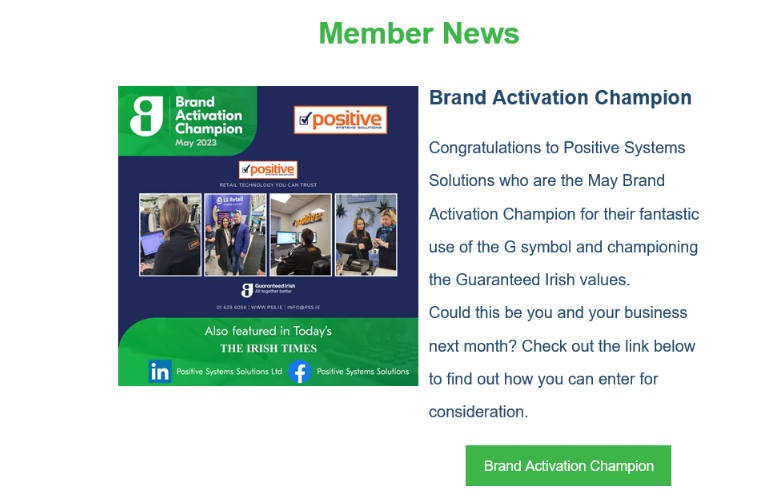 GI Brand Activation Champion