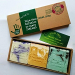 Palm Free Irish Soap Gift Pack 3 Mixed Soaps